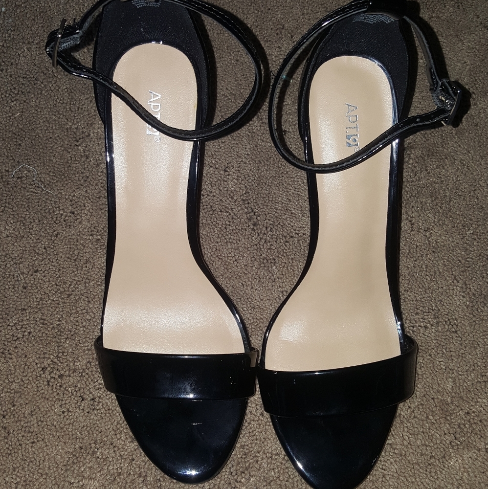 Black heels